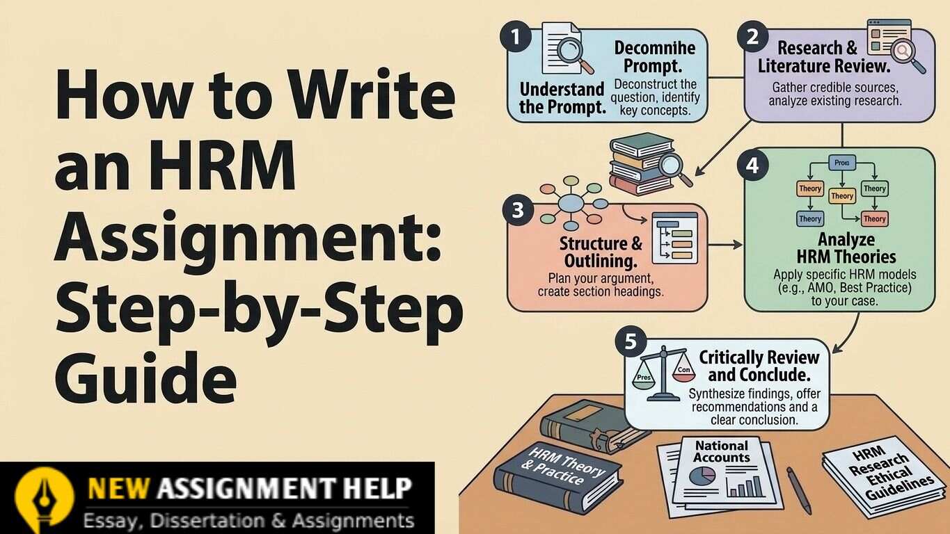 A step-by-step guide to writing a high-scoring HRM assignment